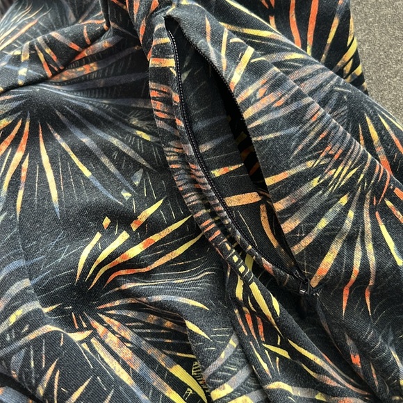 Exofficio Blue midi resort wear A-line skirt size M - Picture 10 of 14